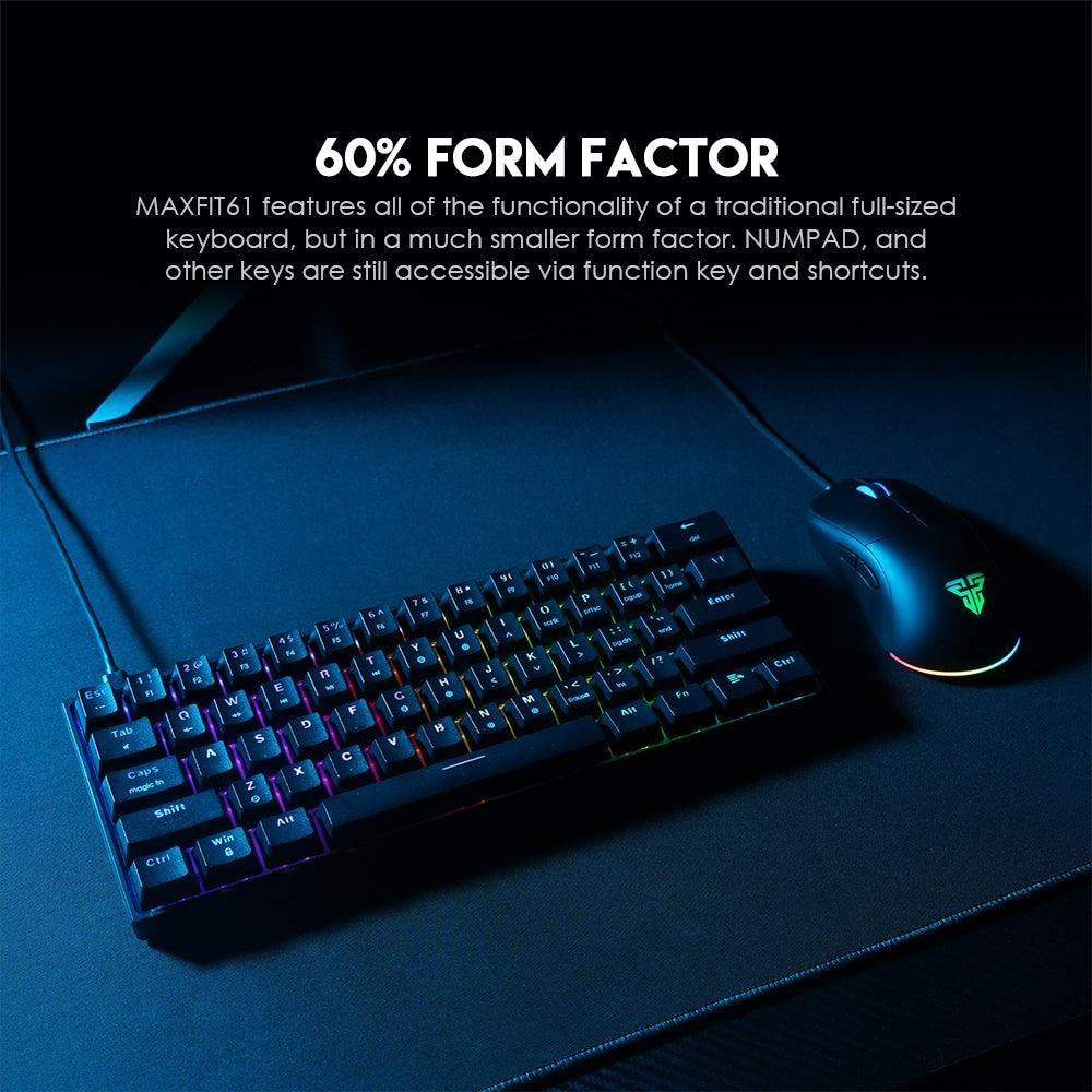 FANTECH MAXFIT61 MK857 RGB SPACE EDITION MECHANICAL KEYBOARD - Fantech Jordan | Gaming Accessories Store 