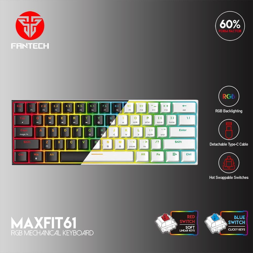 FANTECH MAXFIT61 MK857 RGB SPACE EDITION MECHANICAL KEYBOARD - Fantech Jordan | Gaming Accessories Store 