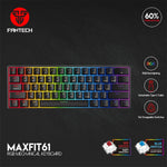 FANTECH MAXFIT61 MK857 RGB SPACE EDITION MECHANICAL KEYBOARD - Fantech Jordan | Gaming Accessories Store 