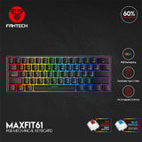 FANTECH MAXFIT61 MK857 RGB SPACE EDITION MECHANICAL KEYBOARD - Fantech Jordan | Gaming Accessories Store 
