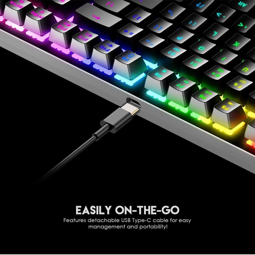 FANTECH MAXFIT87 MK856 RGB MECHANICAL KEYBOARD - Fantech Jordan | Gaming Accessories Store 