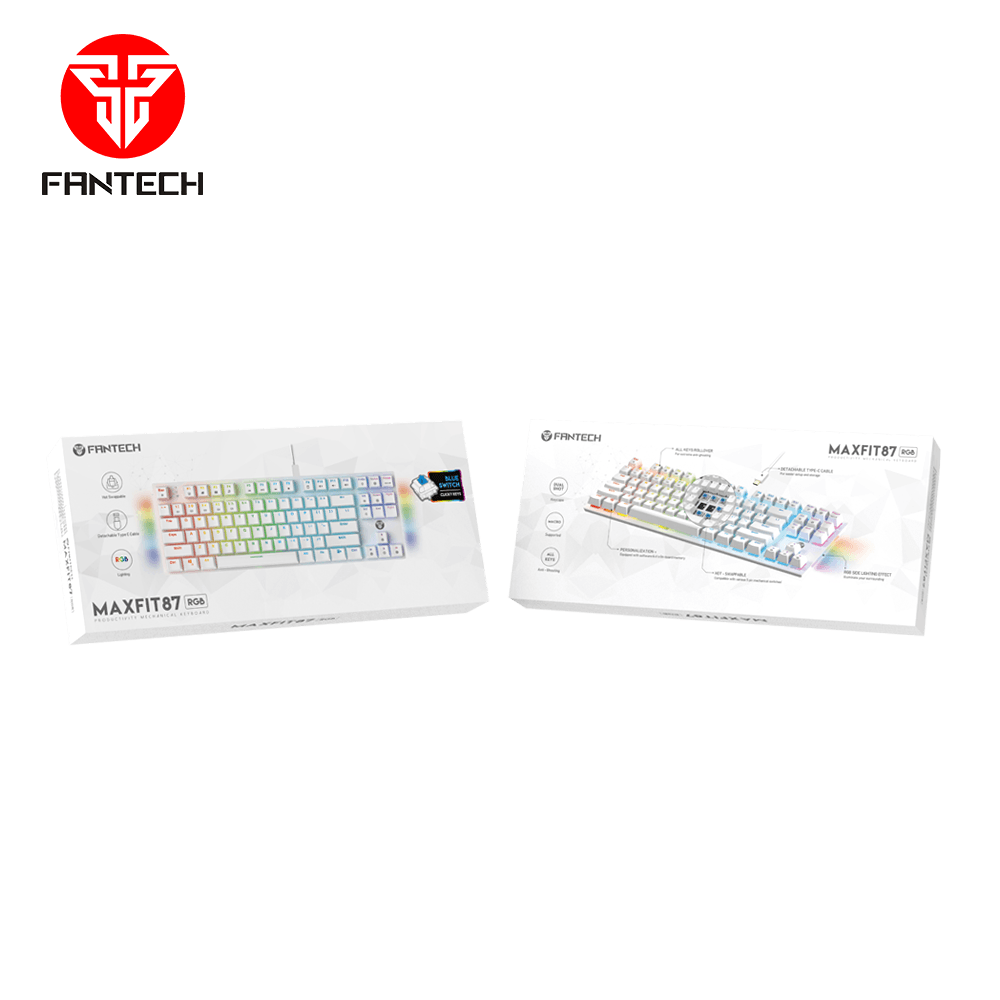 FANTECH MAXFIT87 MK856 RGB MECHANICAL KEYBOARD - Fantech Jordan | Gaming Accessories Store 