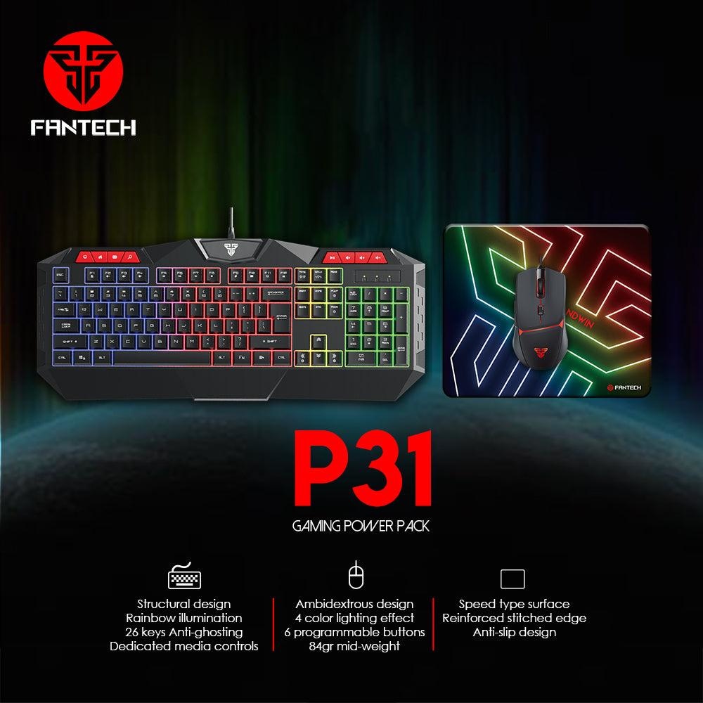 FANTECH P31 GAMING POWER PACK - Fantech Jordan | Gaming Accessories Store 