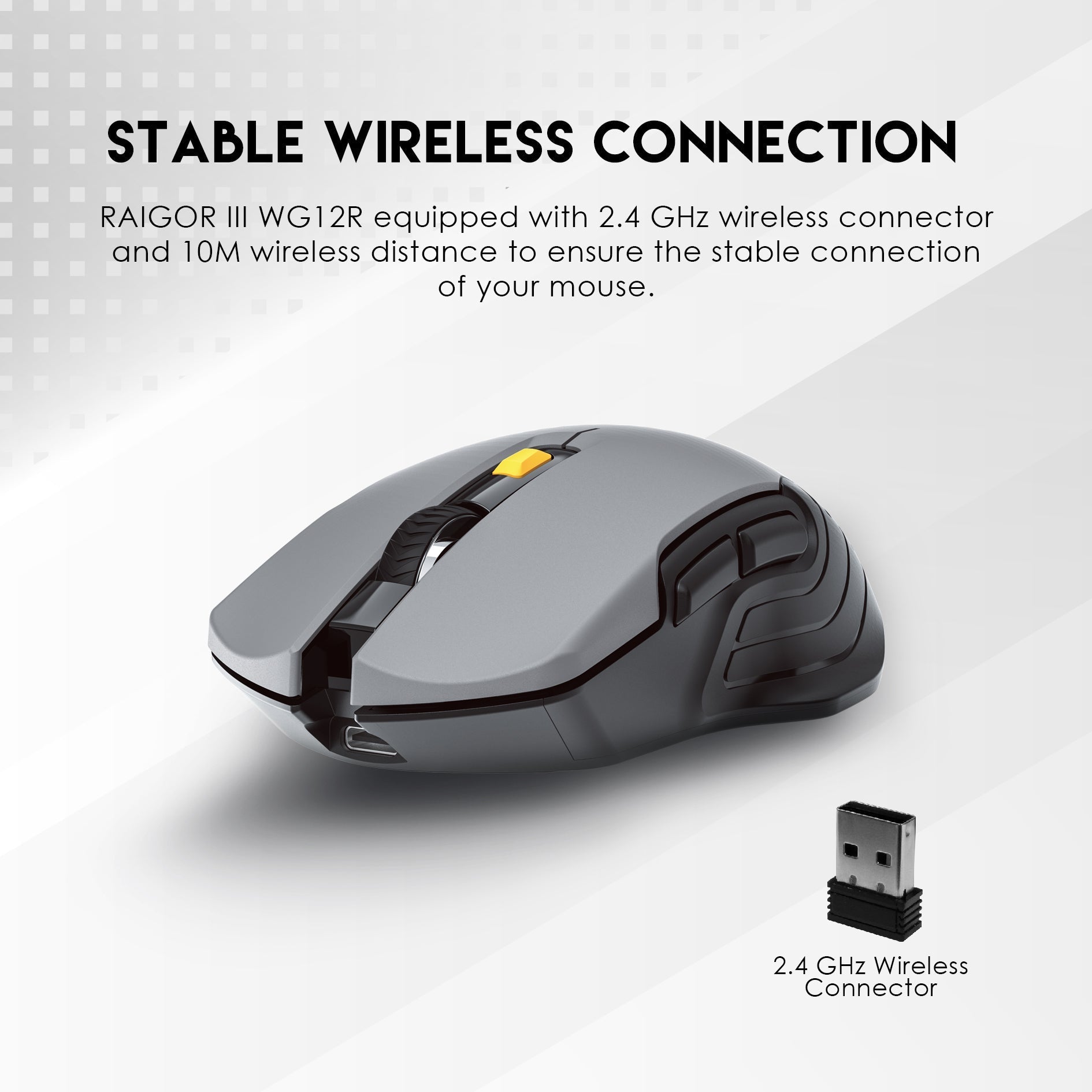 Fantech RAIGOR Gen III WG12R Rechargeable Mouse Wireless Gaming - Fantech Jordan | Gaming Accessories Store