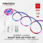 Fantech Smart RGB LED Strip Set SLS0203 + LA1ALS 3M - Fantech Jordan | Gaming Accessories Store 