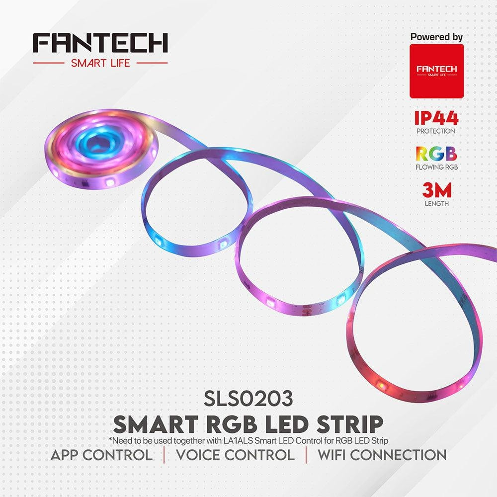 Sh009a Rgb Led Fantech Smart RGB LED Strip Set SLS0203 + LA1ALS 3M – Fantech Jordan