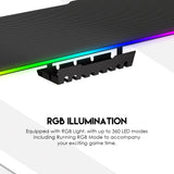 Fantech Tigris GD210 Gaming Desk RGB Illumination Premium and Sleek Large Surface with Cable Management - Fantech Jordan | Gaming Accessories Store 