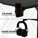 Fantech Tigris GD210 Gaming Desk RGB Illumination Premium and Sleek Large Surface with Cable Management - Fantech Jordan | Gaming Accessories Store 
