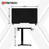 Fantech Tigris GD210 Gaming Desk RGB Illumination Premium and Sleek Large Surface with Cable Management - Fantech Jordan | Gaming Accessories Store 