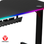 Fantech Tigris GD210 Gaming Desk RGB Illumination Premium and Sleek Large Surface with Cable Management - Fantech Jordan | Gaming Accessories Store 