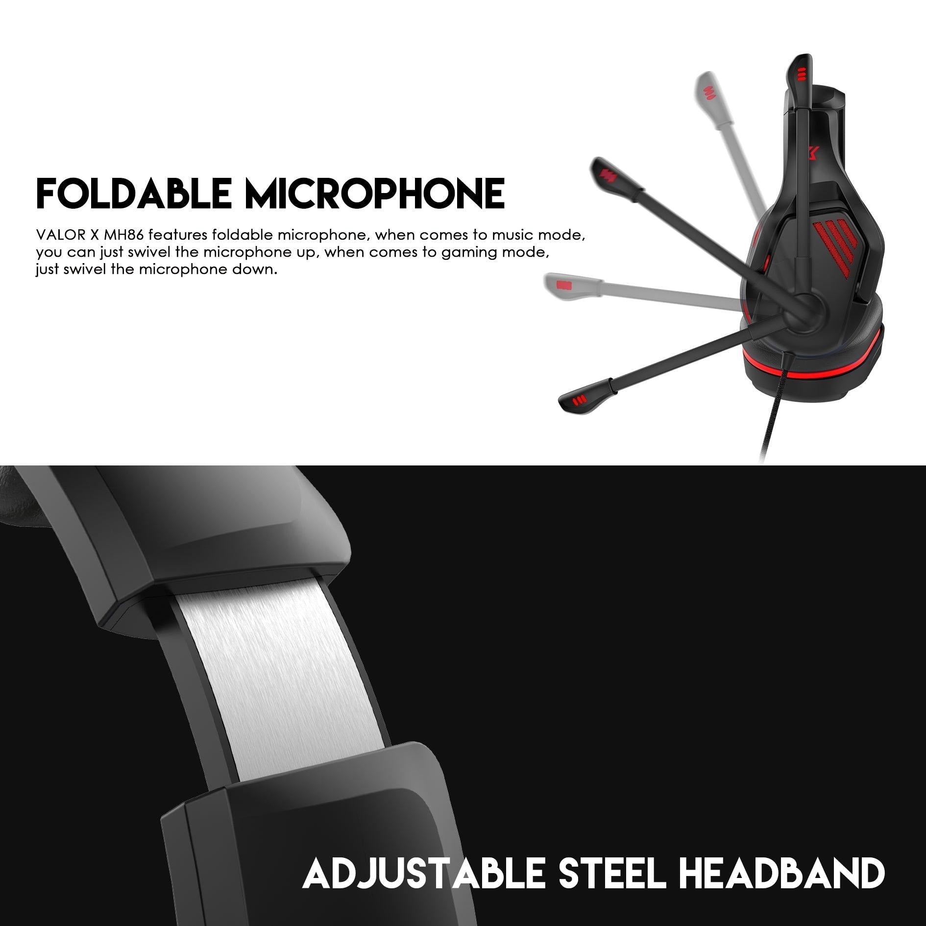Fantech VALOR X MH86 XSeries Gaming Headset - Fantech Jordan | Gaming Accessories Store 