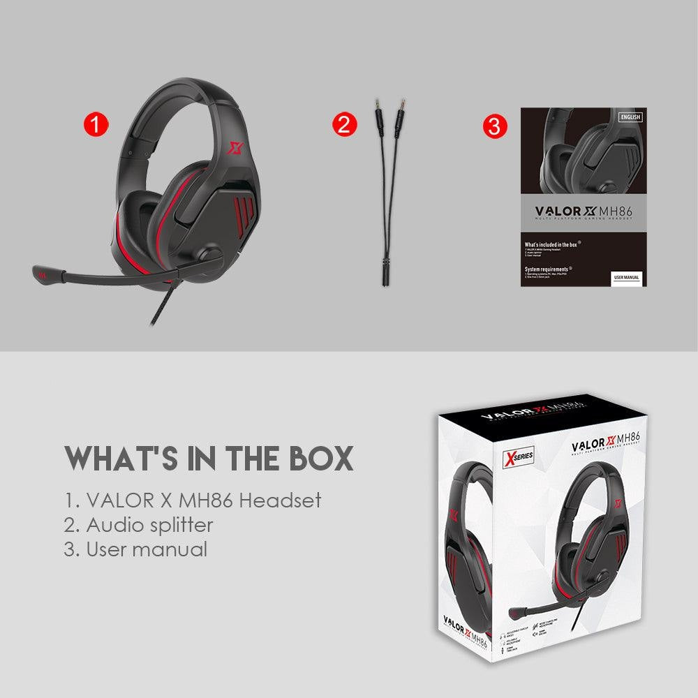 Fantech VALOR X MH86 XSeries Gaming Headset - Fantech Jordan | Gaming Accessories Store 
