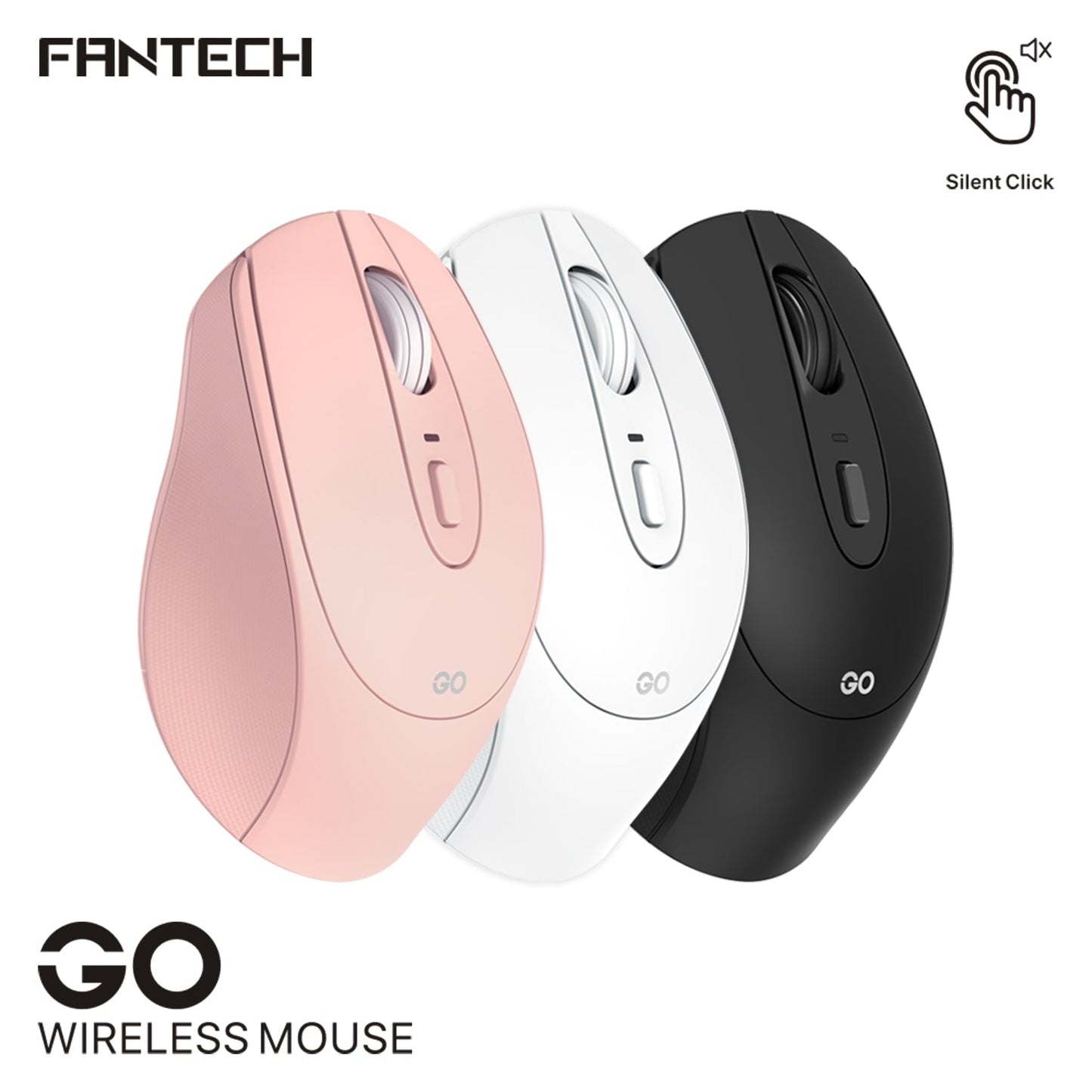 Fantech W191 Wireless Mouse with Silent Click - Fantech Jordan | Gaming Accessories Store 