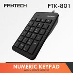 GENUINE FANTECH FTK-801 USB NUMERIC KEYPAD - Fantech Jordan | Gaming Accessories Store 