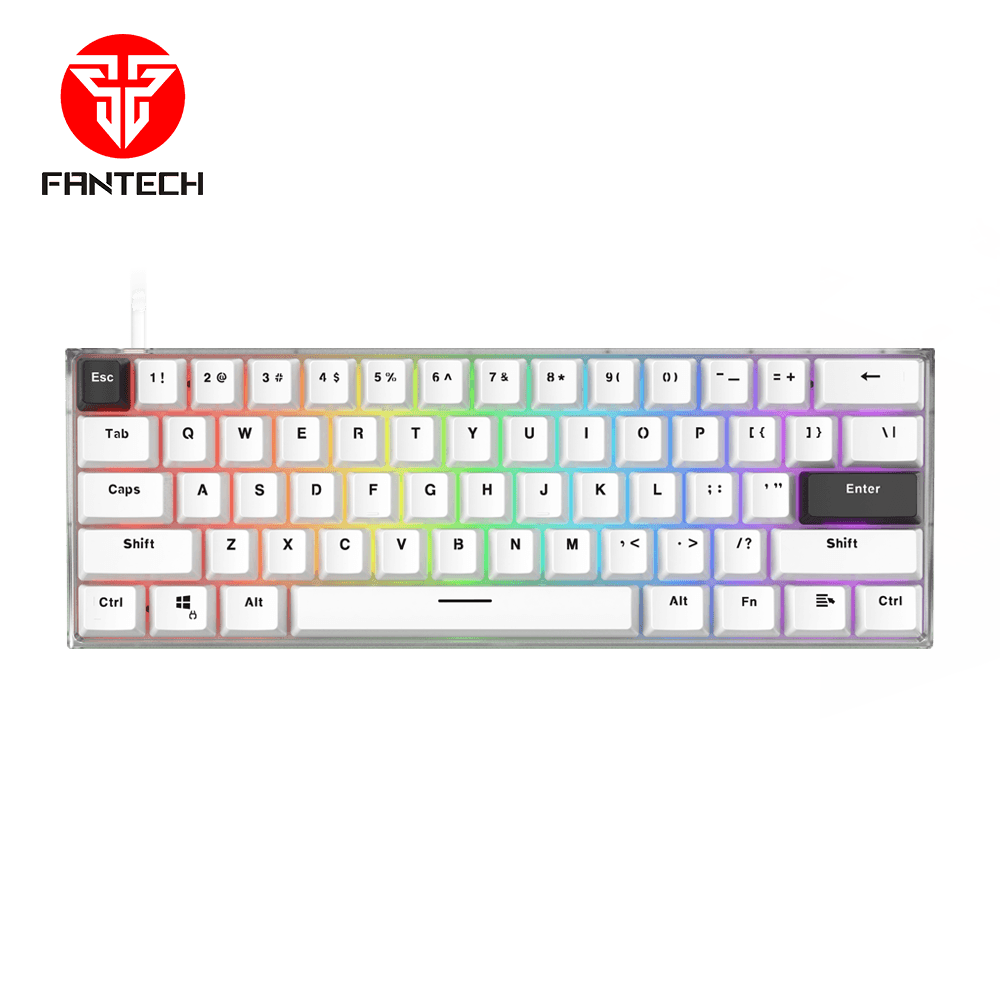 MAXFIT61 FROST MODULAR MECHANICAL KEYBOARD - Fantech Jordan | Gaming Accessories Store 