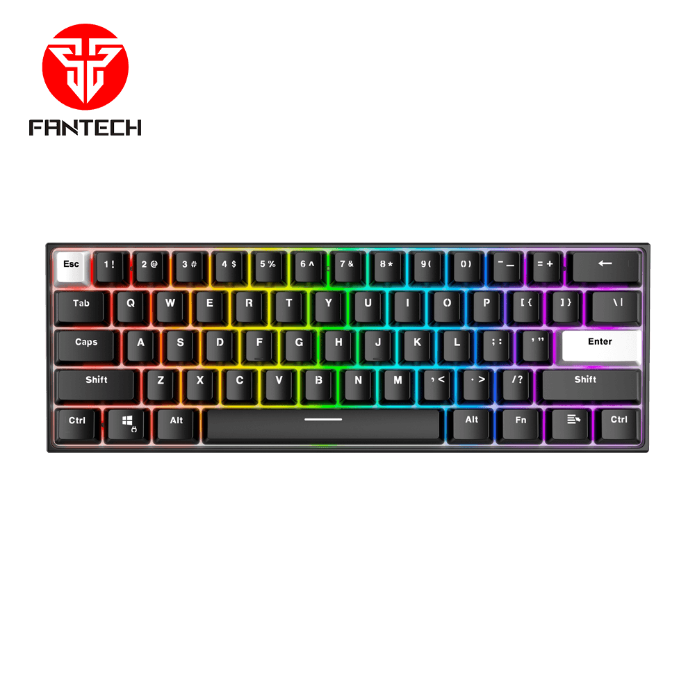 MAXFIT61 FROST WIRELESS MODULAR MECHANICAL KEYBOARD - Fantech Jordan | Gaming Accessories Store 