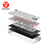 MAXFIT61 FROST WIRELESS MODULAR MECHANICAL KEYBOARD - Fantech Jordan | Gaming Accessories Store 