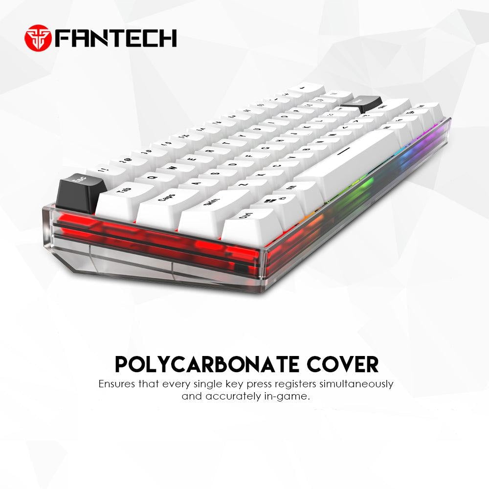 MAXFIT61 FROST WIRELESS MODULAR MECHANICAL KEYBOARD - Fantech Jordan | Gaming Accessories Store 