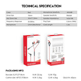 SCAR II EG5 Wired Gaming Earbuds - Fantech Jordan | Gaming Accessories Store 